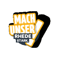 CDUKreisverbandBorken cdu rhede kommunalwahl2025 cduwestmünsterland Sticker