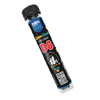 D8 Palmleaf Sticker by Purp G CBD