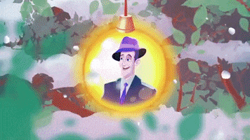Merry Christmas Snow GIF by Christmas Music