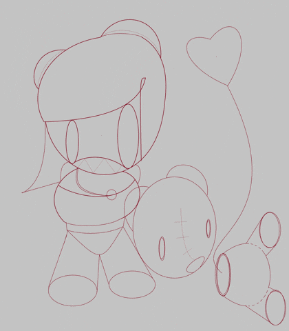 Sad Teddy Bear GIF