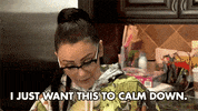I Just Want This To Calm Down Mtv GIF by Jersey Shore Family Vacation