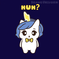 Confused Wait What GIF by Brave Unicorn