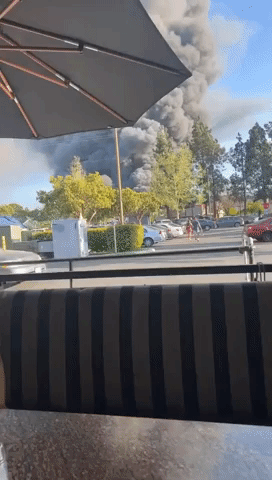 Crews Respond to Major Fire at Home Depot in San Jose