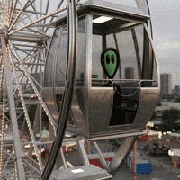 Ferris Wheel Carnival GIF by Lonely Aliens