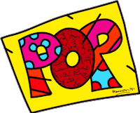 Fun Pop Sticker by Romero Britto