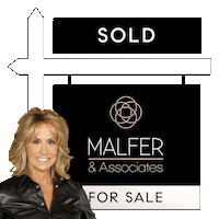 Realestate Sign Sticker by Malfer & Associates, Compass Realty Group