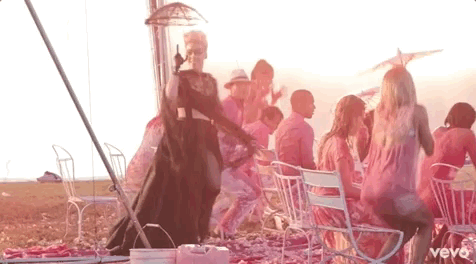pink giphyupload pink behind the scenes p!nk GIF