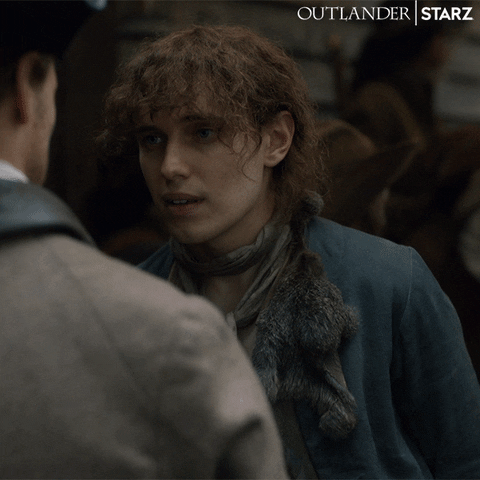 Season 5 Reaction GIF by Outlander