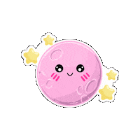 bakbakstore kpop cute moon kpopstore Sticker