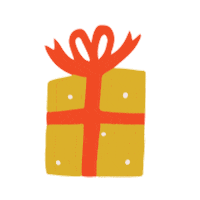 christmas tree party Sticker