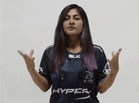 girl omg GIF by HyperX LATAM