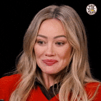 Hilary Duff Pain GIF by First We Feast