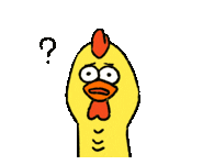 Chicken Gaga Sticker