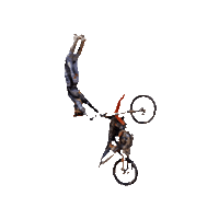 Bike Trick Sticker by Jungle Rush FMX