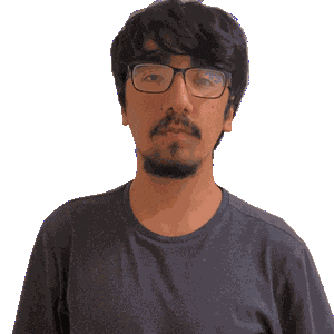 Unimpressed Blank Face Sticker