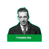Sean Lemass Sticker by Fianna Fáil