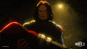 Biting Bucky Barnes GIF by Marvel Studios