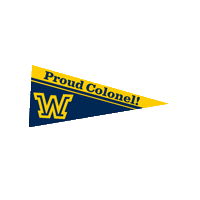 Wilkesblueandgold Sticker by Wilkes University
