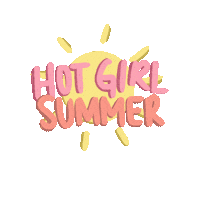 Girl Summer Sticker
