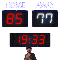 77 Away Sticker