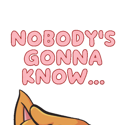 Slip Away Sticker by VeeFriends