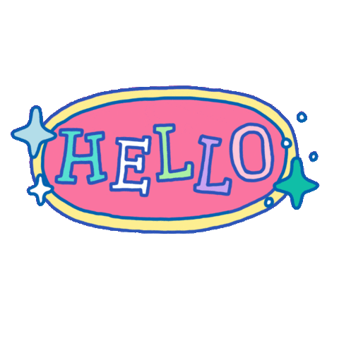 Treasure Hello Sticker