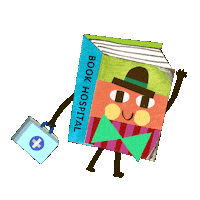 First Aid Kit Books Sticker