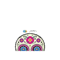 Day Of The Dead Dia De Muertos Sticker by WynnmexTech