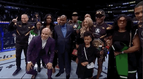 Kamaru Usman Sport GIF by UFC