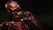 Cigar Skelton GIF
