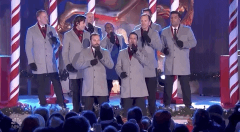 Christmas In Rockefeller 2019 GIF by NBC
