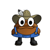 Plunger Plunging Sticker by Hugo.fm