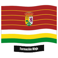 Castilla Y Leon Flag Sticker by Formación Ninja
