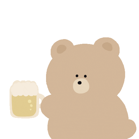 うさぎ くま Sticker