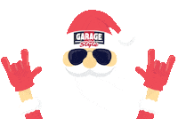 Christmas Santa Sticker by garagestyle