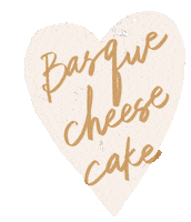 hello_carmen heart cheesecake basque hello carmen Sticker