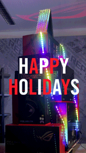 Merry Christmas Computer GIF by ASUS Republic of Gamers Deutschland