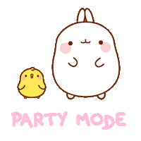 Happy Dance Sticker by Molang