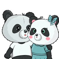 Brother Sister Love Sticker by PandaPals