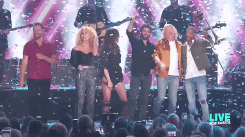 cmt awards mic drop GIF by Little Big Town