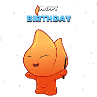 Getting Old Happy Birthday Sticker by Playember