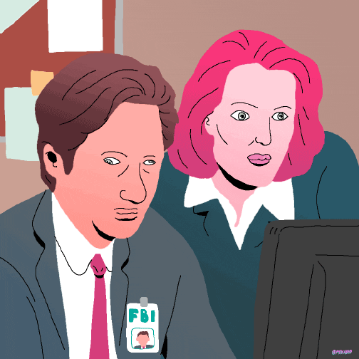X Files Lol GIF by Animation Domination High-Def