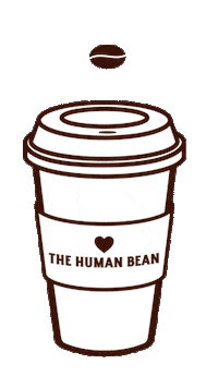 thehumanbeancoffee coffee drink starbucks hb Sticker
