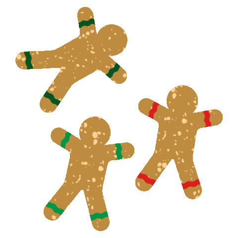 Gingerbread Man Christmas Sticker by hellofreshde