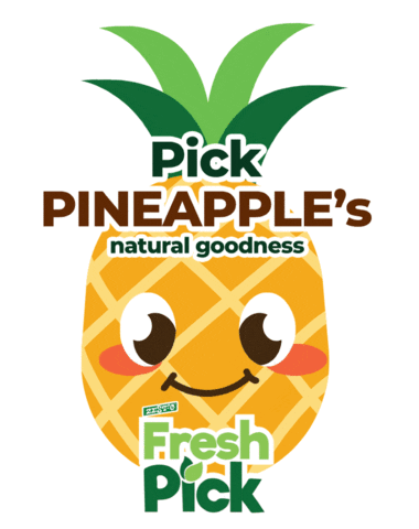 Pineapple Juice Sticker by Zesto Fresh Pick