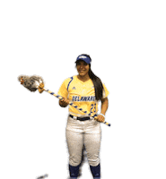 Excited Dance Sticker by Delaware Blue Hens