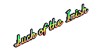 Luck Of The Irish Sticker