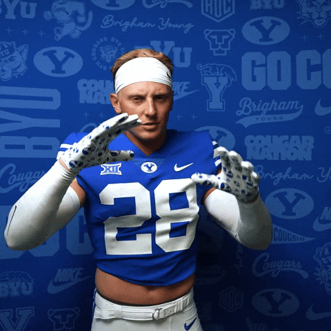 College Football Go Cougs GIF by BYU Cougars