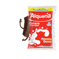 Brownie Leche Sticker by Alquería Colombia