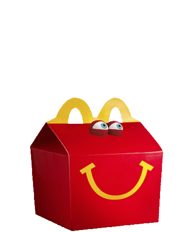 happy meal mcdonalds Sticker by McDonald's Romania